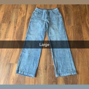 Wide Leg Jeans (NO stretch at all)